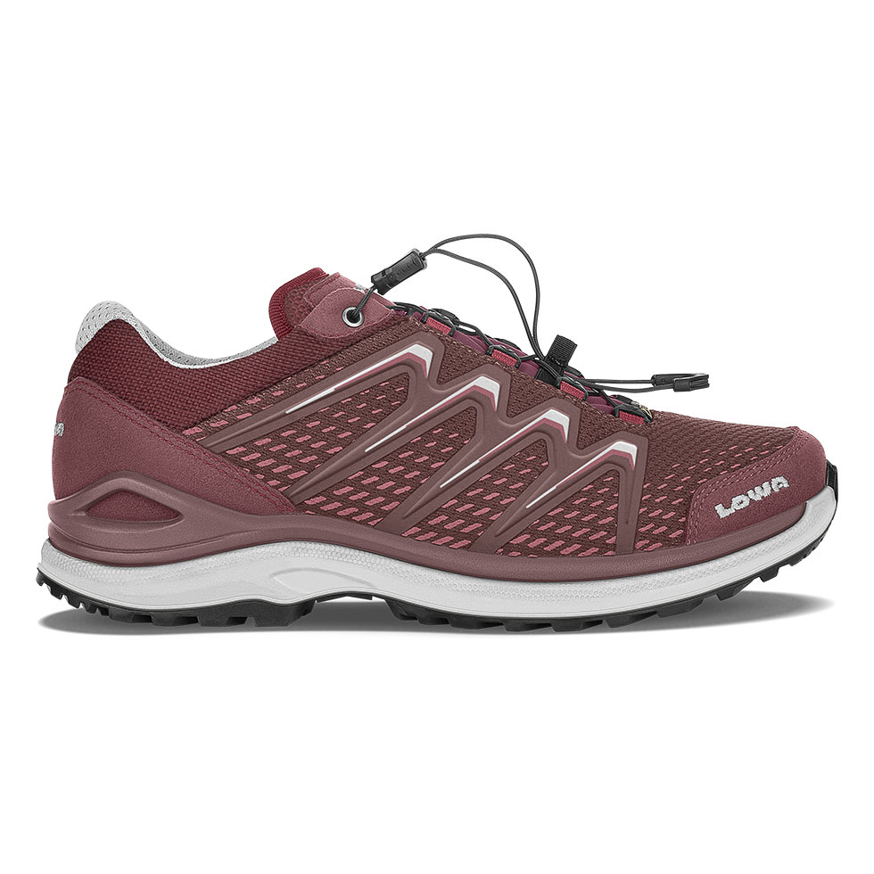 Scarpe Montagna Donna Lowa Maddox GTX Lo Bordeaux/Corallo TBWFAC-501